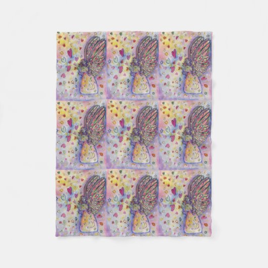 Manifesterende Universe Angel Art Fleece Blankets Deken (Voorkant)