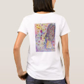 Manifesterende universe Angel Art Women's T-Shirts (Achterkant)