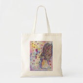 Manifesterende Universe Guardian Angel Art Canvas  Tote Bag (Voorkant)
