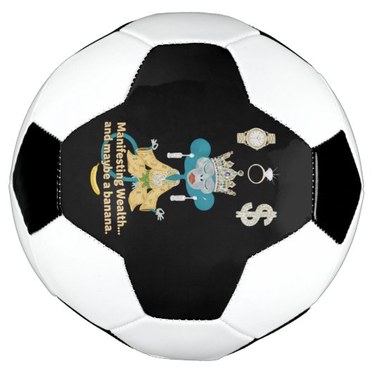 Manifesting Wealth Monkey zen art  (Tourné)