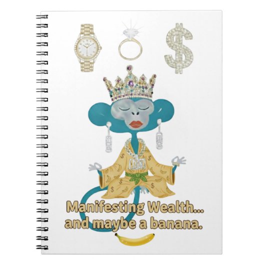 manifesting wealth notitieboek (Voorkant)