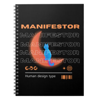 Manifestor type, human design notitieboek