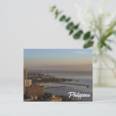 Manila Bay Filipijnen Briefkaart (Staand voorkant)