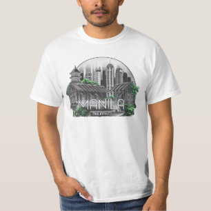 Manila City Filipijnen T-shirt