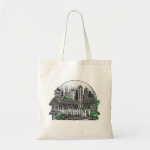 Manila City Filipijnen Tote Bag