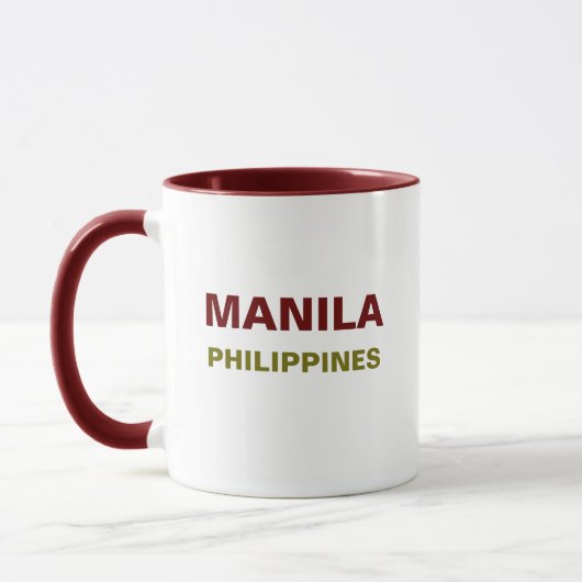 Manila Filipijnen Koffie Mok (Links)