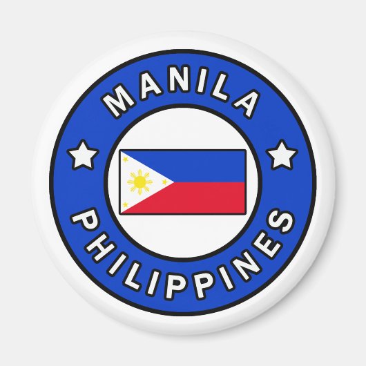 Manila Filippijnen Magneet (Voorkant)