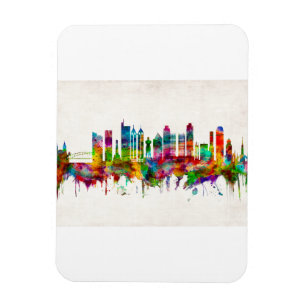 Manila Filippijnen Skyline Magneet