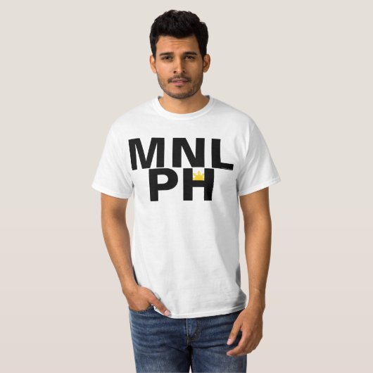 Manila Filippijnen T-shirt (Voorkant volledig)