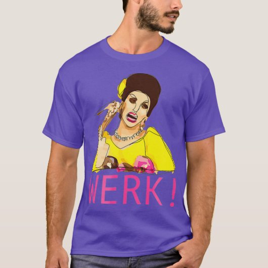 Manila Luzon Illustratie Drag Queen Merch Alles T-shirt (Voorkant)