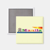 Manila Magneet (Voorkant / Achterkant)