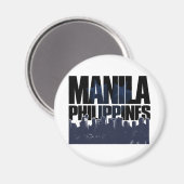 Manila PHILIPPINES Magneet (Voorkant / Achterkant)