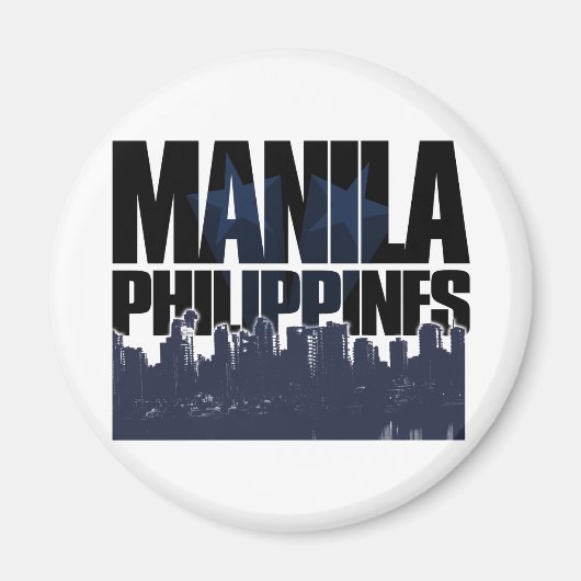 Manila PHILIPPINES Magneet (Voorkant)