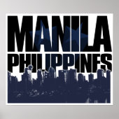 Manila PHILIPPINES Poster (Voorkant)