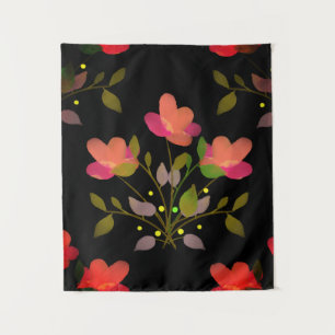 Manila Shawl Style Floral Wandkleed