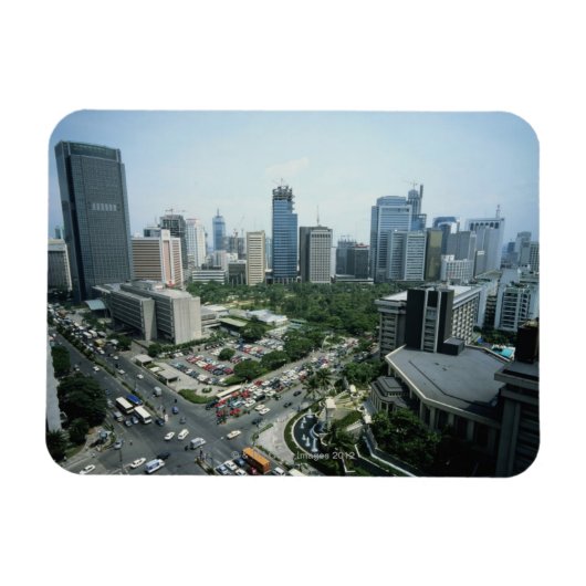 Manila Skyline Magneet (Horizontaal)