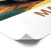 Manilla Filipijnen Reisprint Poster (Hoek)