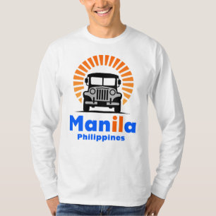 Manilla Filipijnen Zuidoost-Azië T-shirt
