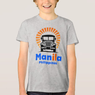 Manilla Filipijnen Zuidoost-Azië Tri-Blend Shirt