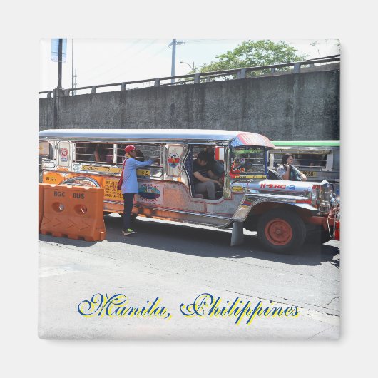 Manille, Philippines, aimant (Devant)