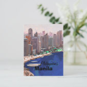 Manille Philippines Carte Postale Art,Philippines  (Debout devant)