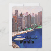 Manille Philippines Carte Postale Art,Philippines (Devant)
