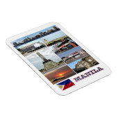 Manille - Philippines - Mosaïque - Magnet (Côté Droit)