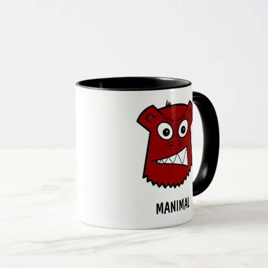 Manimal red mok (Voorkant rechts)