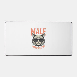 Manipulateur Masculin Lunettes de Soleil Chat Drôl