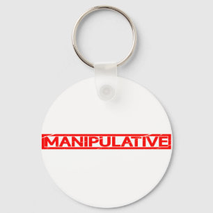 Manipulatieve stempel sleutelhanger