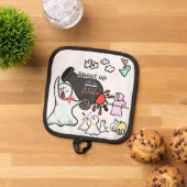 MANIQUE てるてる任務隊 なべ敷き (De haut en bas)