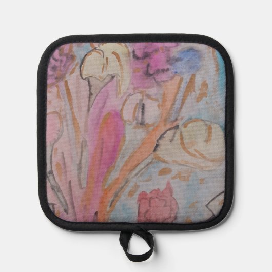 Manique Abstrait Pastel Floral (Recto)