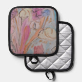 Manique Abstrait Pastel Floral (Recto/Verso)