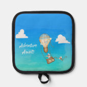 Manique Adventure Attend Hot Air Balloon Singes Animaux (Recto)