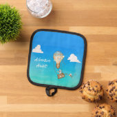 Manique Adventure Attend Hot Air Balloon Singes Animaux (De haut en bas)