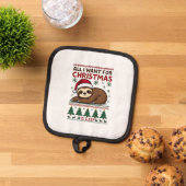 Manique All I Want For Christmas Is Sleep - Funny Xmas Slo (De haut en bas)