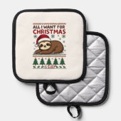 Manique All I Want For Christmas Is Sleep - Funny Xmas Slo (Recto/Verso)