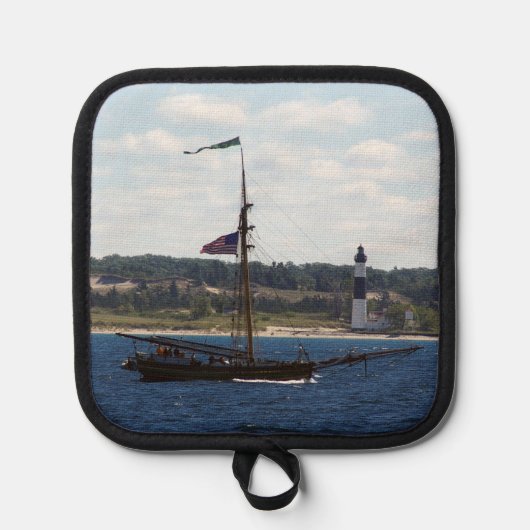 Manique Amis Good Will Big Sable Lighthouse porte-pot (Recto)