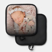 Manique Année de grand-mère simple Création photo de nouve (Recto/Verso)