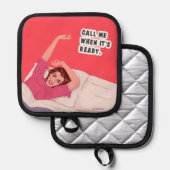 Manique Appelle-moi quand c'est prêt ! (Recto/Verso)