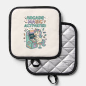 Manique Arcade Licorne Magie Activée Graphique de Produit  (Recto/Verso)