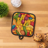 Manique Arrière - plan d'art pasta (De haut en bas)