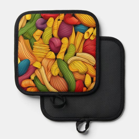 Manique Arrière - plan d'art pasta (Recto/Verso)