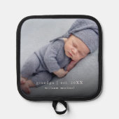 Manique Baby Photo Grand-père Année de création (Recto)