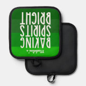 Manique Baking Spirits Bright Funky Green Holiday (Recto/Verso)