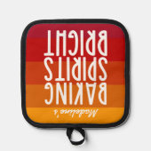 Manique Baking Spirits Bright | Funny Thanksgiving   (Recto)