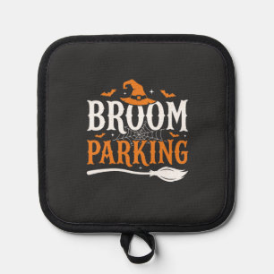 Manique Balai d'Halloween Parking Chapeau de Sorcière Grap