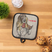 Manique Bassett Hound (De haut en bas)