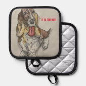 Manique Bassett Hound (Recto/Verso)