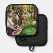 Manique Beaucoup de melons, beaucoup d'hommes (Recto/Verso)